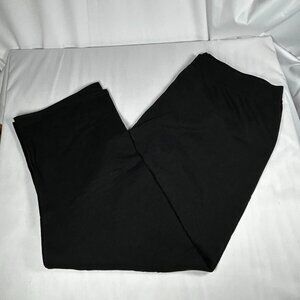 JMS 3X Petite Just My Size Black Pull On Elastic Waist Lounge  Sweatpants pocket